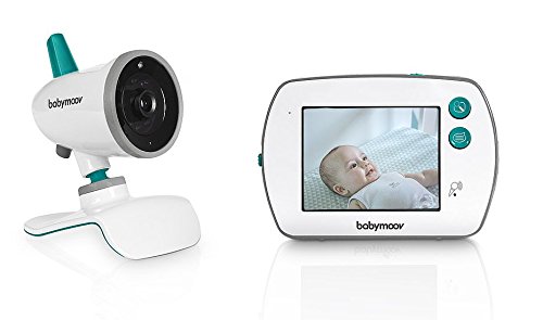 Babymoov - Yoo Feel, Babyphone Vidéo Talkie Walkie, Système Plug & Play, Ecran Tactile